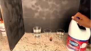 Hot or cold water in bleach