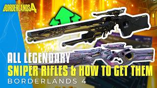 Borderlands 4 All 13 Legendary Snipers & How to Get Them