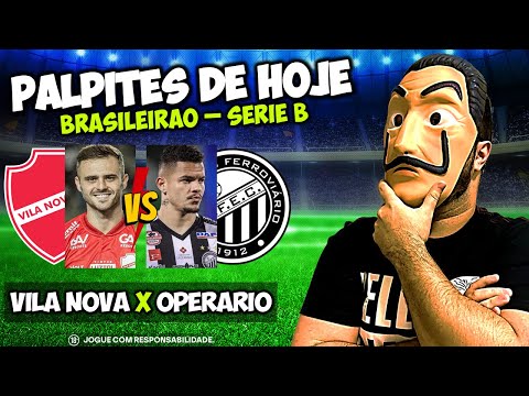 PALPITES DE FUTEBOL PARA VILA NOVA X OPERÁRIO HOJE DIA 11/07/2025