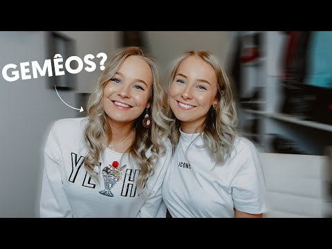 SOMOS GÊMEAS? ELA FALA PORTUGUÊS! Fazendo As Perguntas Da Minha Irmã