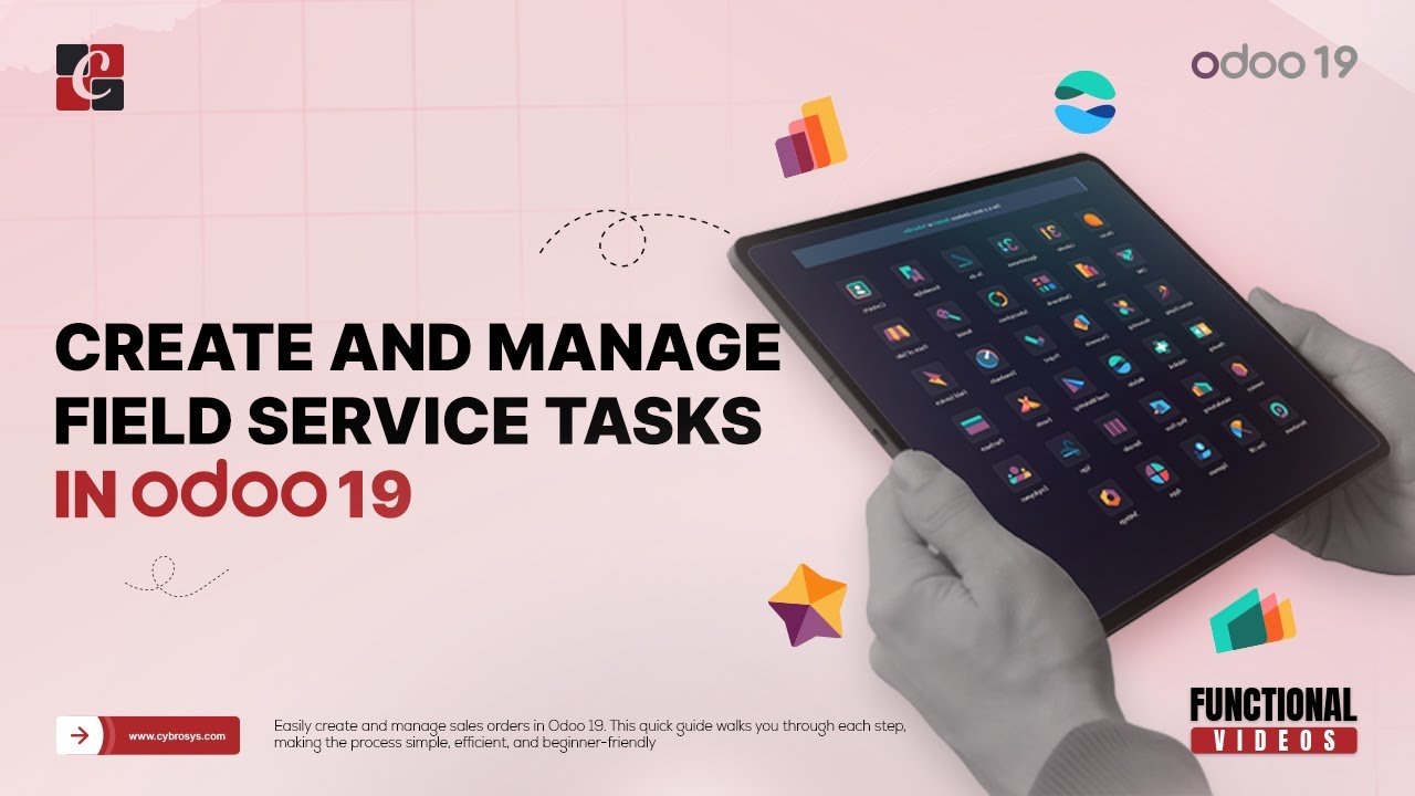 How to Create and Manage Field Service Tasks in Odoo 19 | Odoo19 Tips | Odoo 19 Functional Tutorials | 15.11.2025

In this video, we'll walk you through how to create and manage Field Service Tasks in Odoo 19 — a complete guide for ...