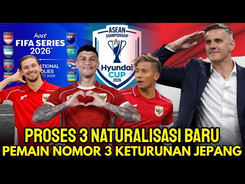 BIKIN GEMPAR! Naturalisasi 3 Pemain Baru Untuk FIFA Series & Piala AFF,