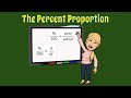 Solving Percent Proportions: Finding Parts and Wholes