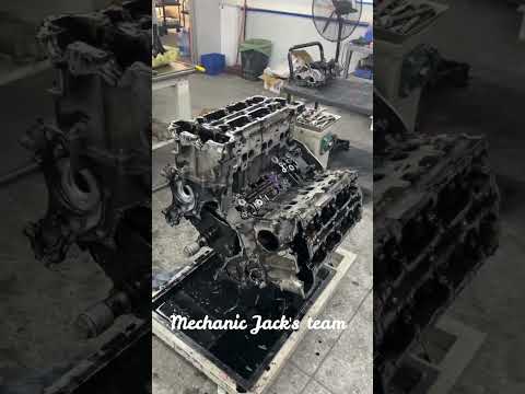 Mercedes 642 Engine Disassembly