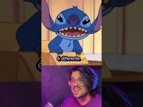 É totalmente diferente😌 #salvekay #stitch #disney #dublagem