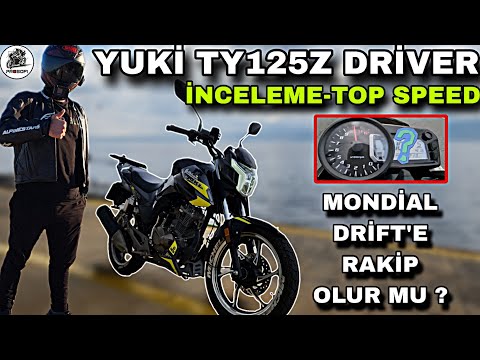 DRİFT 125'İN KUZENİ YUKİ TY125Z DRİVER İNCELEME VE TOP SPEED & BU FİYATINI HAKETMİYOR !.. ALINIR MI?