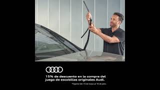 Escobillas Originales para su Audi