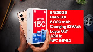 1.5 JUTAAN! Unboxing Redmi 15C Indonesia