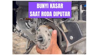 Penyebab vario bunyi kasar saat roda diputar