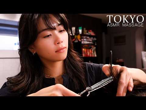 ASMR 理想を叶えるヘアカットとヘッドスパ・マッサージで癒されました。BARBES TOKYO