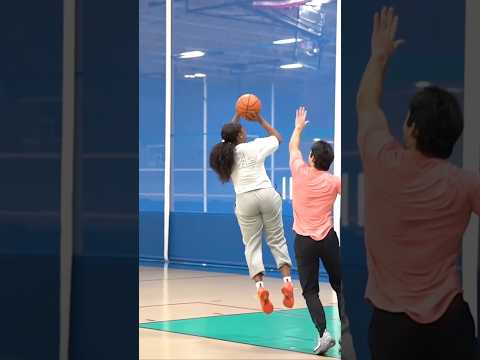 I Snuck A WNBA All Star Into A Mens Basketball Run…
