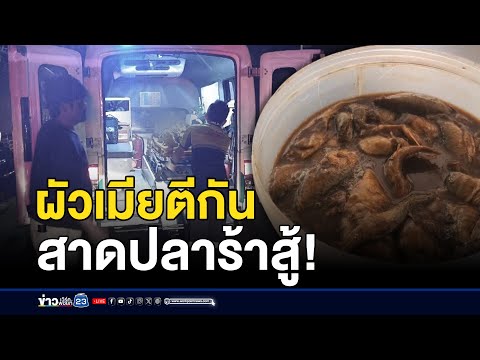 ศึกอาวุธชีวภาพ! ผัวเมียตีกันตัวเปียกโชกด้วยน้ำปลาร้า | ติ่งชงจงเสิร์ฟ | 10 มีนาคม  2568