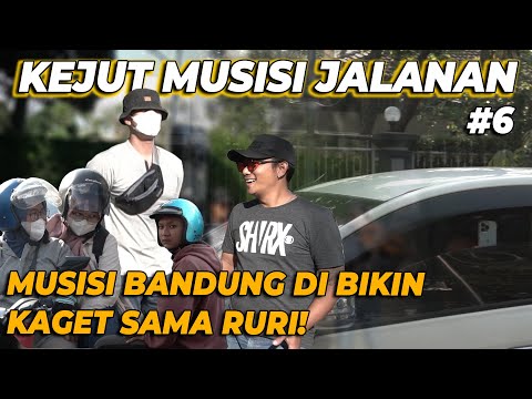 KEJUT MUSISI JALANAN.. MUSISI BANDUNG DIBUAT KAGET SAMA RURI‼️