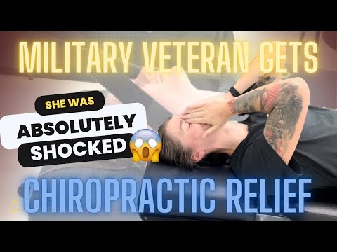 She was SHOCKED‼️😳 | INCREDIBLE Results from Chiropractic adjustment! | Chiropractic Relief