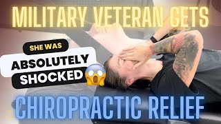 She was SHOCKED‼️😳 | INCREDIBLE Results from Chiropractic adjustment! | Chiropractic Relief