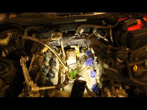 Lexus Starter and knock Sensor removal