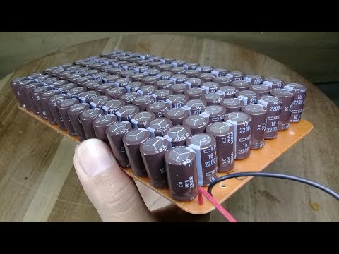 DIY Battery using Electrolytic Capacitor