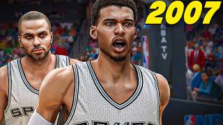 I Gave Wemby Tim Duncan’s Career