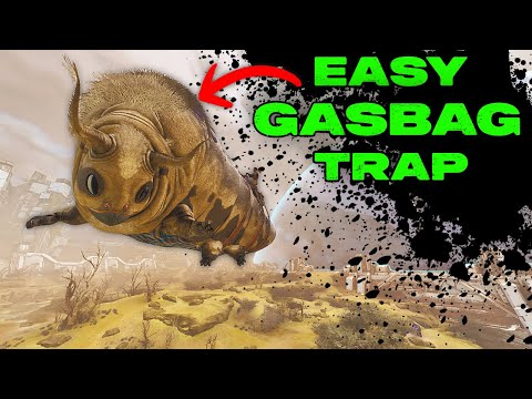 Easy GASBAG SOLO TRAP! Never Chase Them Again!! How To Easily Tame a Gasbag in Ark Survival Ascended