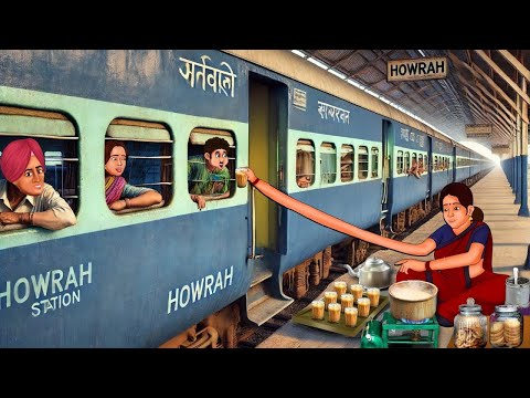चाय वाली के लम्बे हाथ | Moral Stories| Hindi Kahaniya| Hindi Fairy Tales | Stories In Hindi