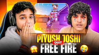 Piyush Joshi BANNED From Free Fire Community !!🥺💔 Finally Replied On HACK 🤬 @piyushjocgaming 