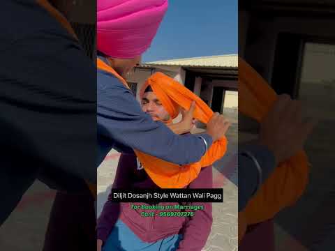 Diljit Dosanjh style Wattan wali pagg 🔥Book now 👉🏻9569707276