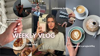 WEEKLY VLOG | w końcu mogę Wam powiedzieć... | food haul | imprezowy weekend | Ikea | codzinne życie