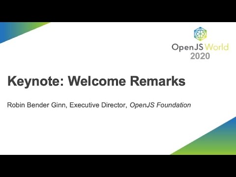 Keynote: Welcome Remarks