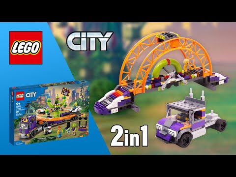 LEGO City Space Ride Amusement Truck MOC's [2in1](60313)[326 pcs] Alternate Builds | Review | TBBR
