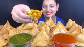 Eating Lots Of Variety Samosa😋Samosa Eating Challenge ll Foodie Gd ll