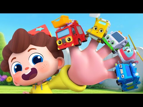 Street Vehicles, Where Are You? | Finger Family Song | Nursery Rhymes & Kids Songs | BabyBus