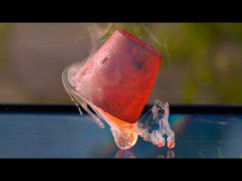 Molten Salt Explosion at 82,000 FPS - The Slow Mo Guys