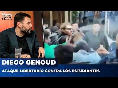 ATAQUE LIBERTARIO CONTRA LOS ESTUDIANTES | Diego Genoud en Argentina Política