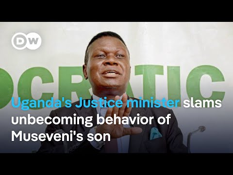 YouTube video thumbnail: Uganda's Justice Minister Norbert Mao Speaks to DW