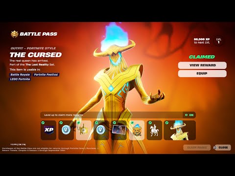 Fortnite Chapter 6 Season 4 Battle Pass Showcase (ALL TIERS)