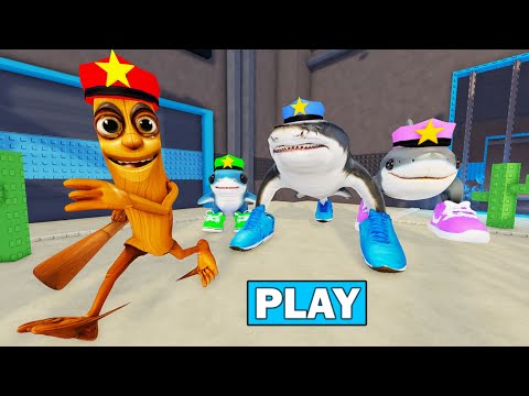 Tralalero Family Prison Run – Escape the Cops! 🚓💨