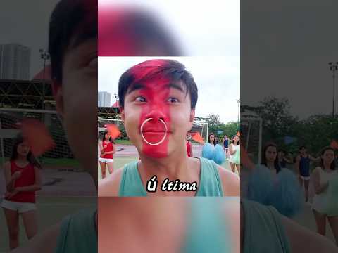 Alguien vertió pegamento en el arranque,y esa persona ecorrió la carrera entera descalza.#shorts