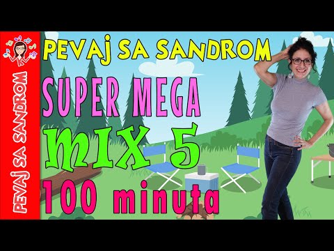 💖 Super MEGA MIX 5 💖 Pevaj Sa Sandrom | Dečije pesme | Dečije priče