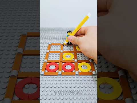Tic-Tac-Toe: Hand vs LEGO Minifigure