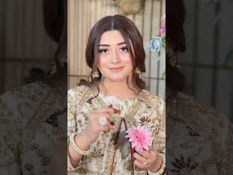 Beautiful makeup by bushra beauty salon johar town Lahore #shorts