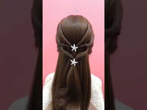 Salon-Style Hair at Home ✨ | Easy & Gorgeous DIY Hairstyle Tutorial! #new #shorts