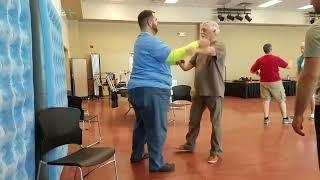 Wind River Tai Chi Chuan - Push hands capture and bounce