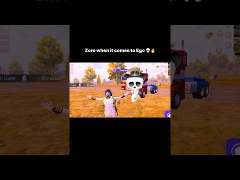 Zoro when it comes to Ego ๐ฅ #shorts #bgmishorts #pubgmobile #handcam #funny #jonathangaming