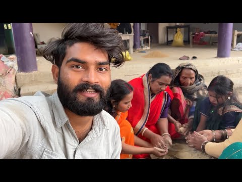 खिचड़ी की तैयारी सुरू😂|| घर पर बना आलू का पराठा ||Adarsh Yadav Style ||#vlog