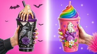 Назад в школу с Уэнсдей Аддамс! Преображение комнаты и приключения! КОСПЛЕЙ
