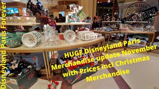 🛍HUGE Disneyland Paris Merchandise update November with Prices incl Christmas Merchandise