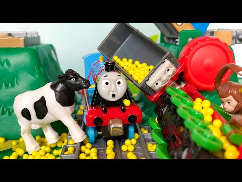 きかんしゃトーマスのおもちゃショー 洗車場 可動橋 炭鉱  / Thomas & Friends Toy Show Draw Bridge, Car Wash, Sodor Mining