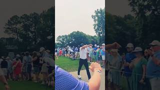 Trying to get fist bumps at a major championship #shorts #pgatour #funny