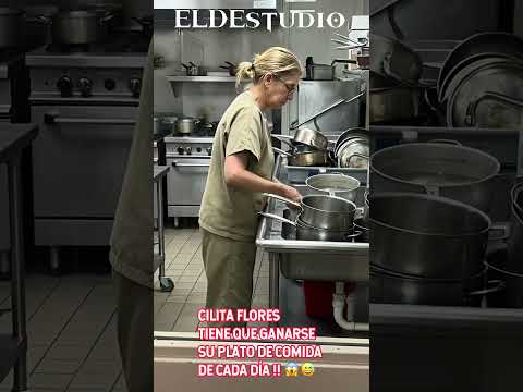 CILIA FLORES TIENE QUE GANARSE SUS AREPAS DE CADA DIA TRABAJANDO DURO!! #shorts
