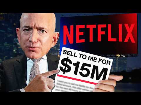 The Real Reason Netflix REJECTED Jeff Bezos & Blockbuster...